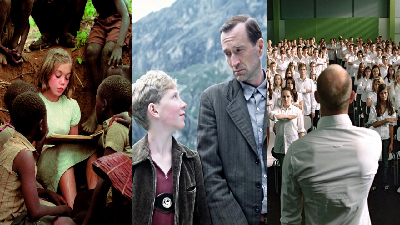 Szenen aus "Nirgendwo in Afrika" (2003) / "Das Wunder von Bern" (2004) / "Die Welle" (2008)