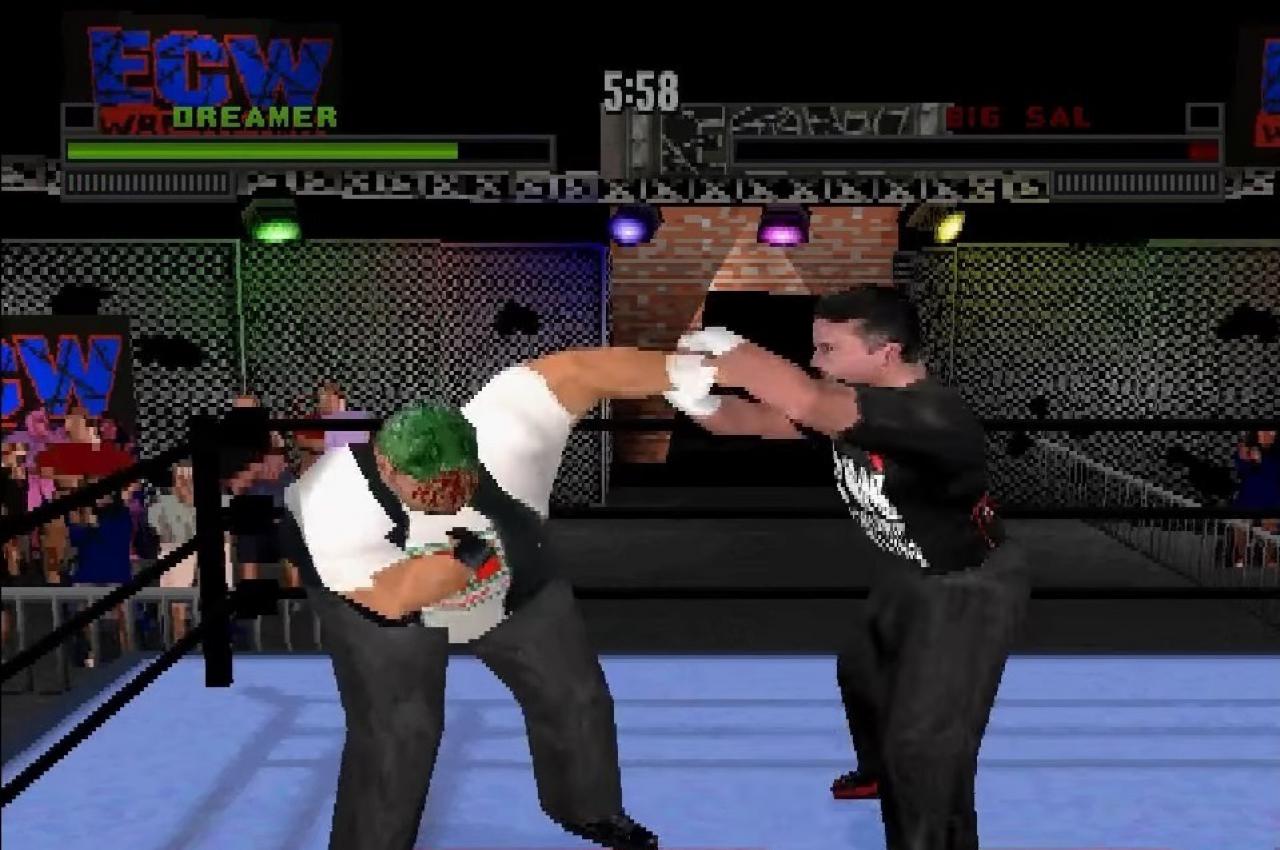 [27/03/2018] Die ECW-Spiele für die PSX sind grausiger als das blutigste Hardcore-Match.