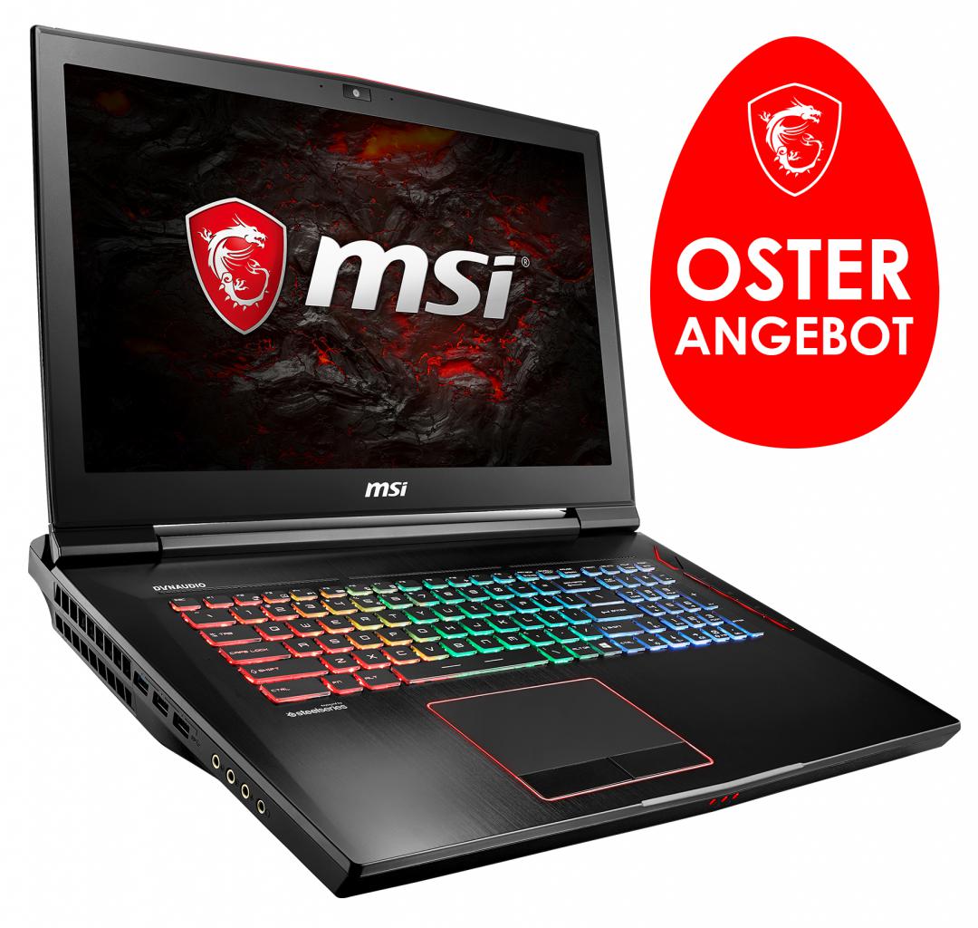 [29/03/2018] Das MSI GT73EVR Titan Pro stammt aus der GT- und damit aus der High-End-Serie der Gaming-Notebooks von MSI. 