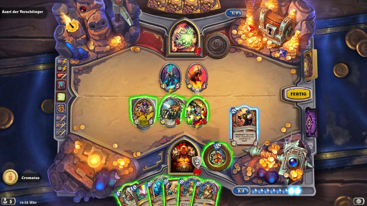 Blizzards Kartenspiel würde sich hervorragend am Touchscreen der Switch spielen. Der Hersteller gibt sich aber bedeckt, was eine Umsetzung angeht.