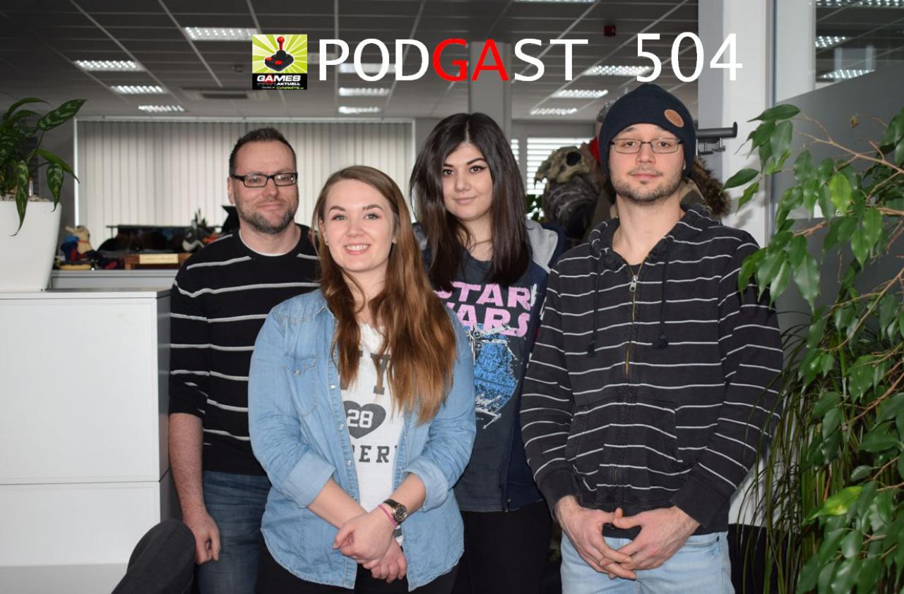 [02/03/2018] Games Aktuell Podcast 504: Thomas, Isa, Cansu, Lukas