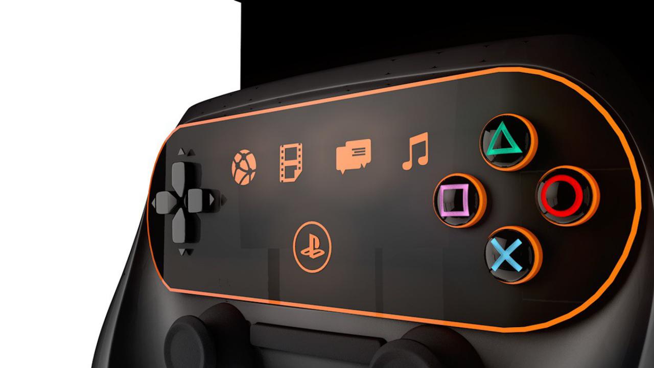 [23/03/2018] Weiteres Fan-Design frei nach dem Motto: Was wäre, wenn der Dual Shock 5 Controller in der Mitte einen Touchscreen hätte? 