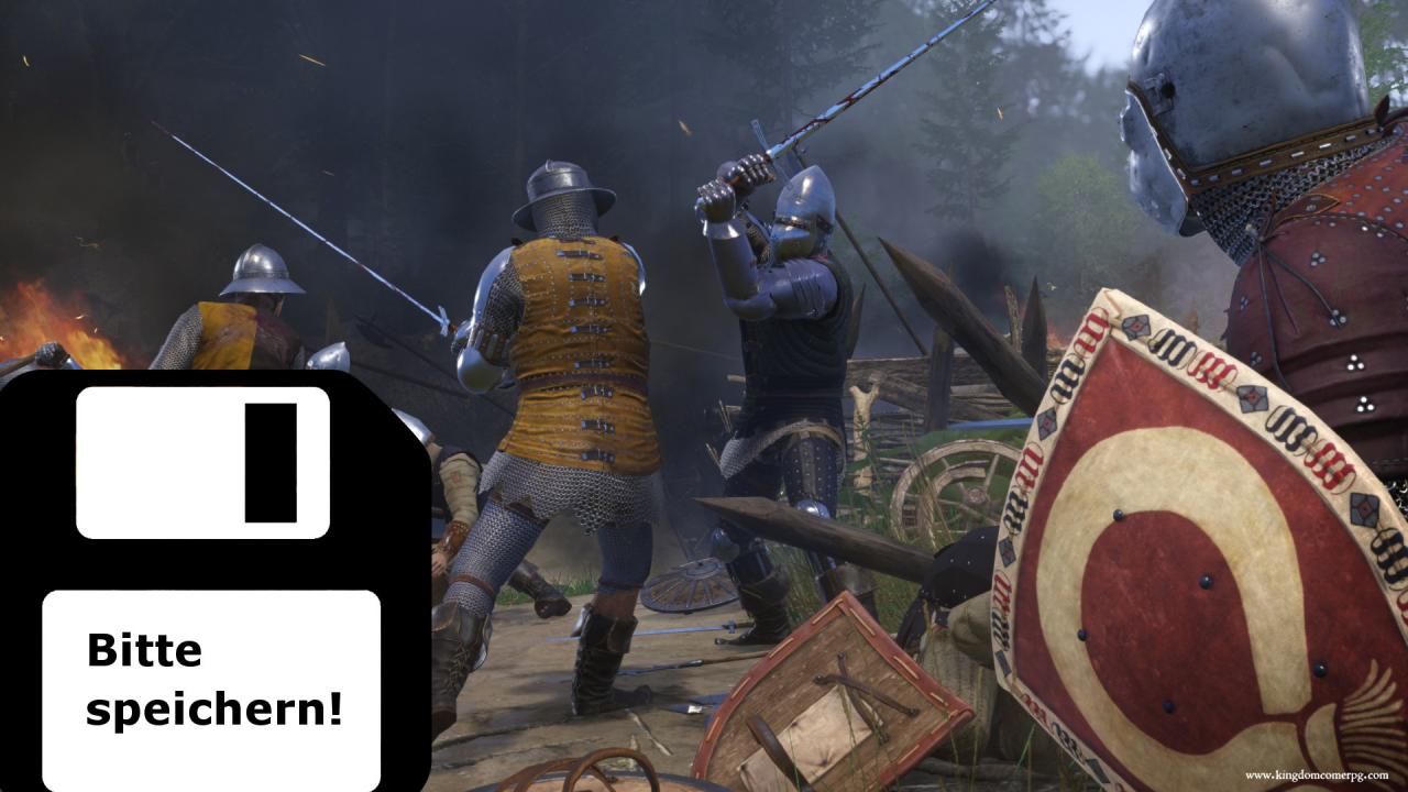 [04/04/2018] Kingdom Come: Deliverance-Kolumne zum Speichersystem - Warum automatische Savegames beim Beenden ein Segen sind! (1)