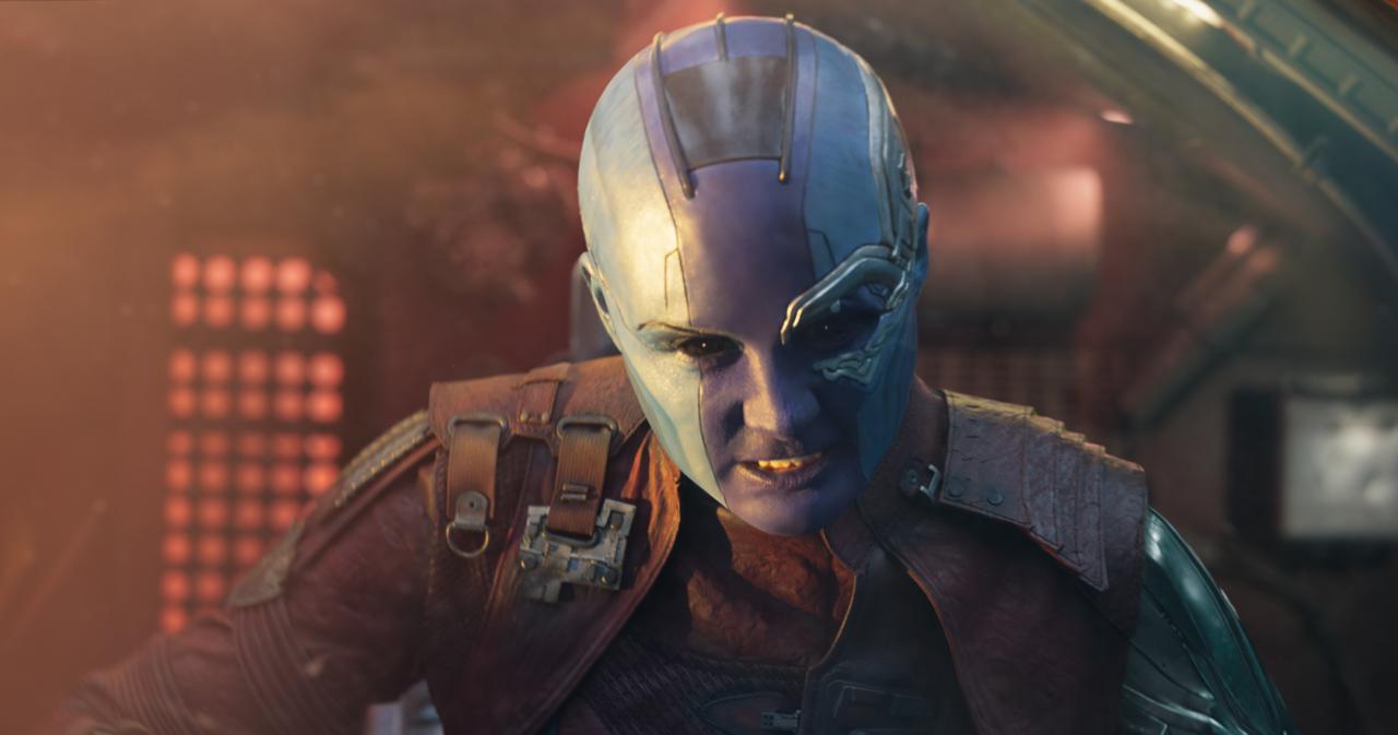 Szenenbild: "Guardians of the Galaxy 2" (2017) - Nebula wutentbrannt
