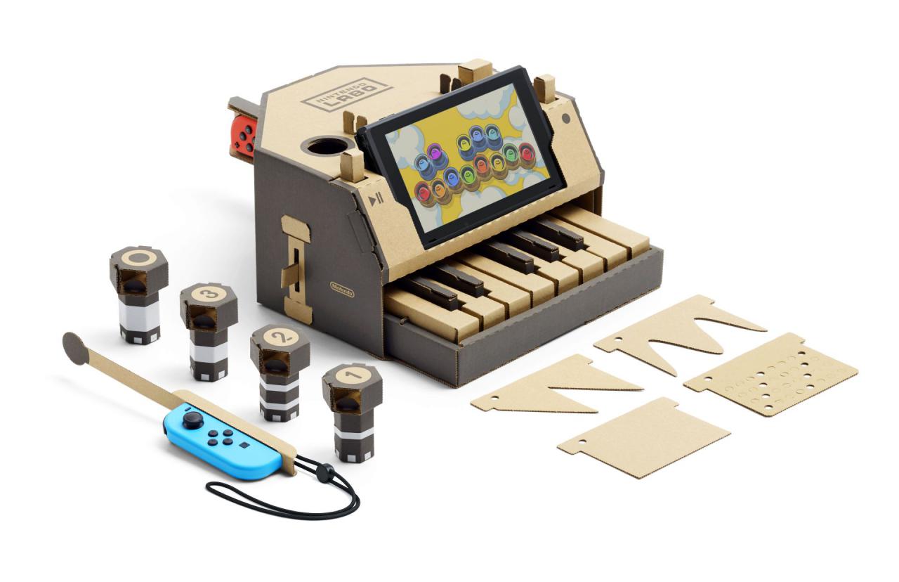 [27/04/2018] Nintendo Labo Multi Set im Test: Es rappelt und ist aus Karton - Klavier, Auto, Angel, Haus und Motorrad im Review. (4)
