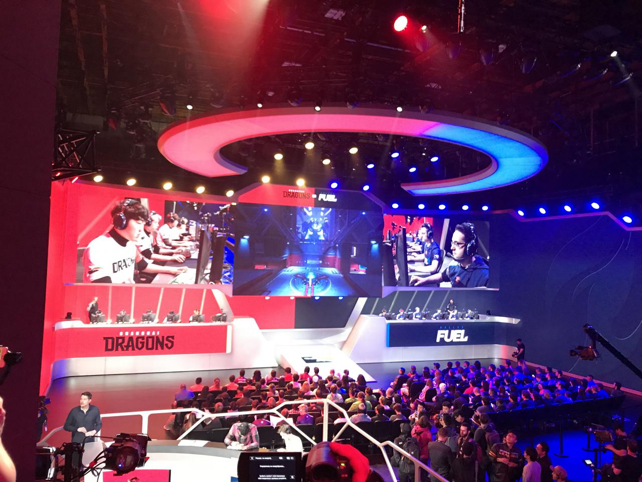 [17/04/2018] Die Matches der Overwatch League werden in der Blizzard Arena ausgetragen.