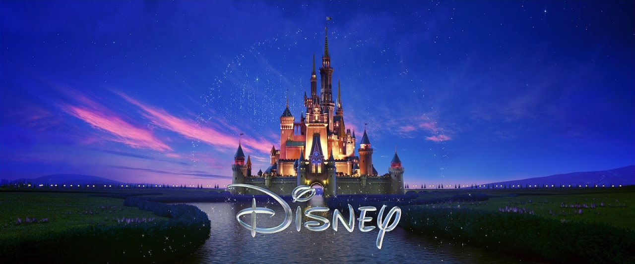 Das Logo von Disney mit dem charakteristischen Schloss.