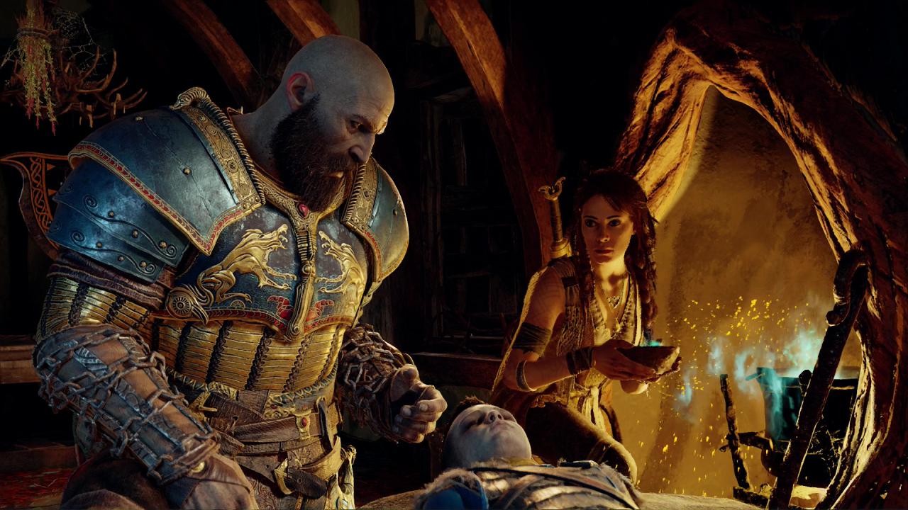 [16/05/2018] Freya heilt Atreus mit Hilfe des Wächter-Herzes.