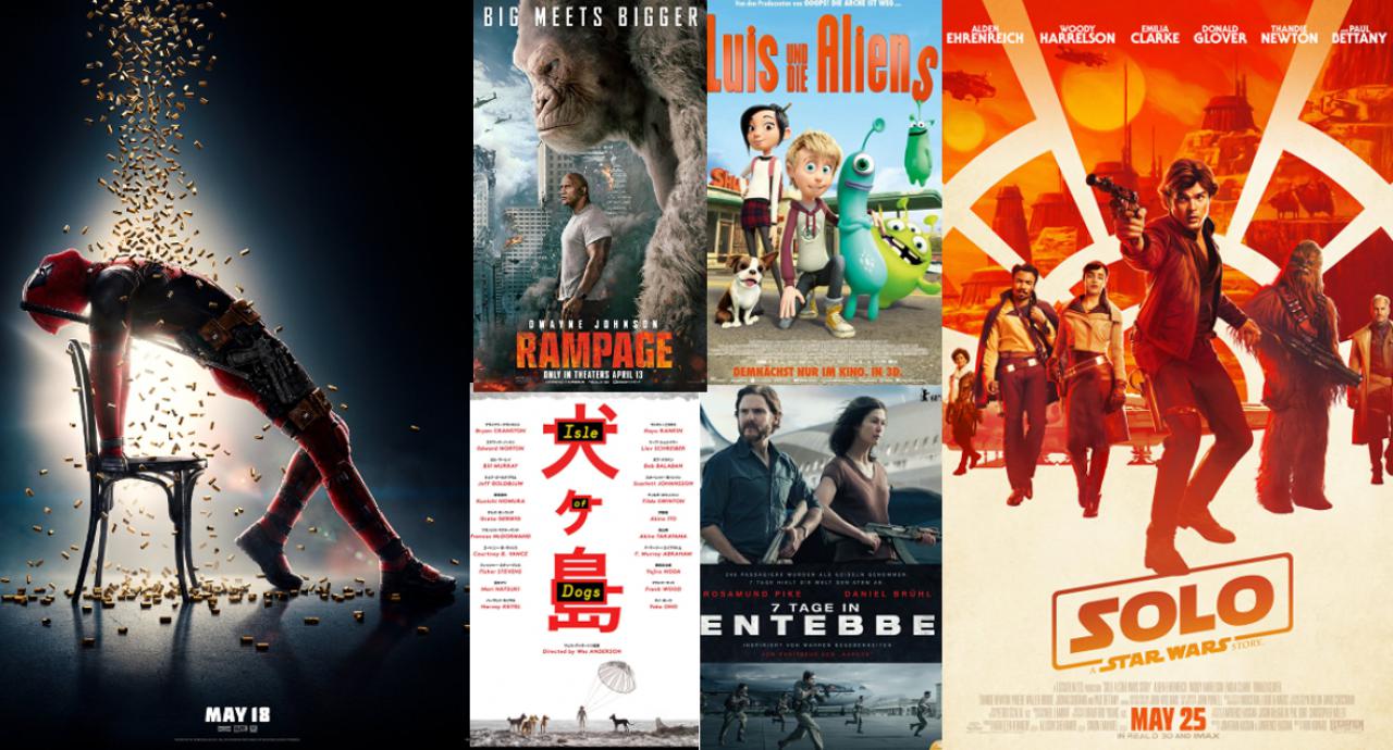 Collage aus verschiedenen Filmpostern
