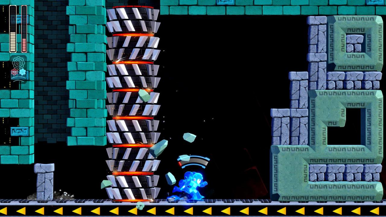 [28/05/2018] Mega Man muss nicht nur seinen Buster einsetzen, sondern auch seine Sprung­fähigkeiten sowie seine Geschwindigkeit unter Beweis stellen.&nbsp; (1)