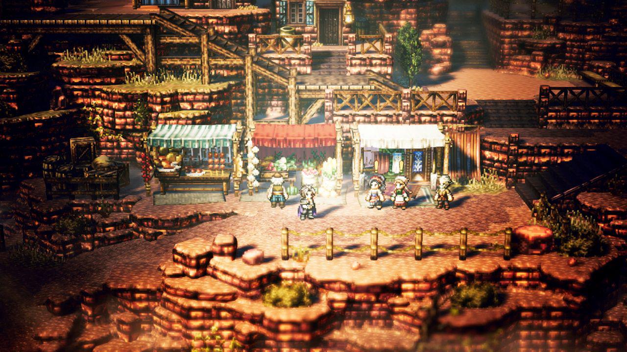 [28/05/2018] Octopath Traveler setzt auf einen einzigartigen Grafikstil, den die Entwickler HD-2D getauft haben. Name hin oder her, das Ergebnis ist richtig stimmungsvoll.