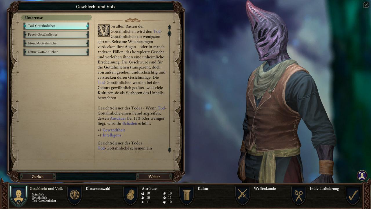 [09/05/2018] Pillars of Eternity 2: Deadfire im Test -&nbsp;Mal eben in Pillars of Eternity 2 reinschnuppern? Das könnt ihr vergessen! Bereits die Charaktererstellung kann euch locker 'ne Stunde beschäftigen.