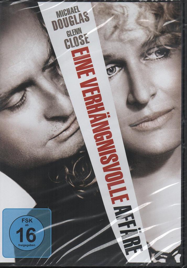 DVD- Cover von "Eine Verhängnisvolle Affaire" (1987)