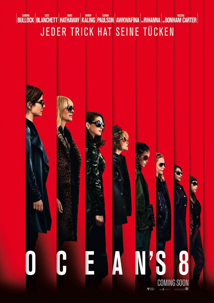 Filmplakat zu "Ocean's 8" (2018)