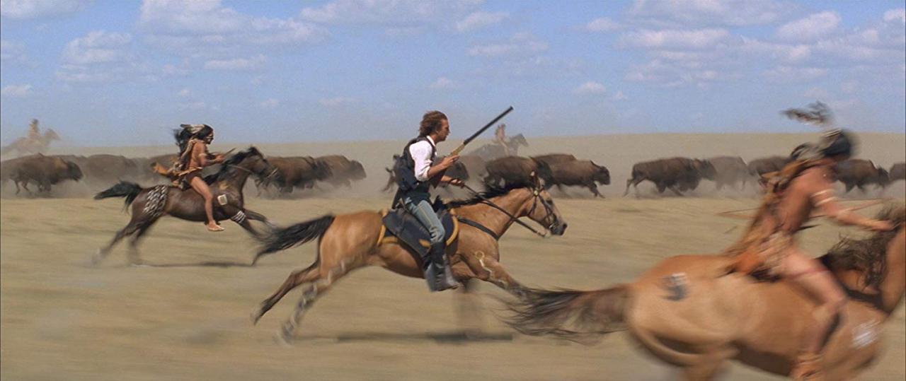 Szenenbild aus "Der mit dem Wolf tanzt" (1990)