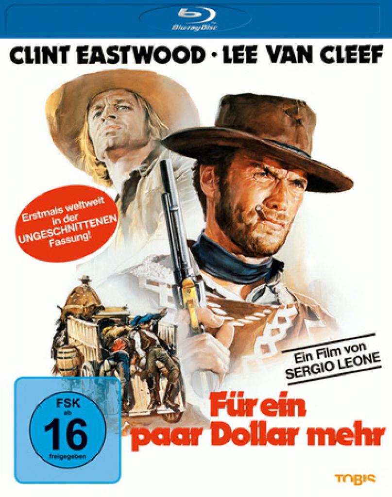 Blu-ray-Cover zu "Für ein paar Dollar mehr" (1965)