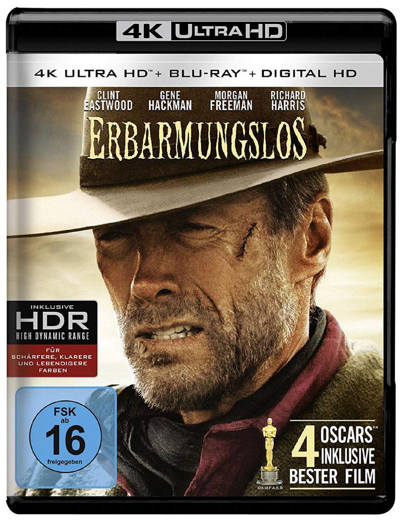 UHD-Cover zu "Erbarmungslos" (1992)