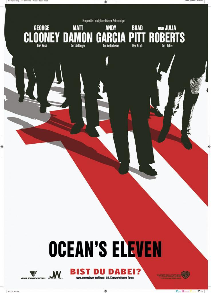 Filmplakat zu "Ocean's Eleven" (2001)