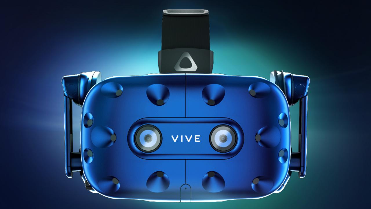 [08/06/2018] Frontansicht der HTC Vive Pro