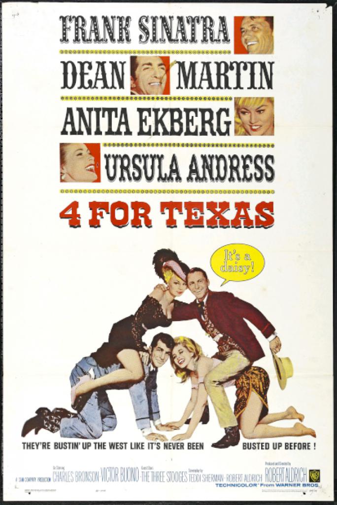 Filmplakat zu "Vier für Texas" (1963)