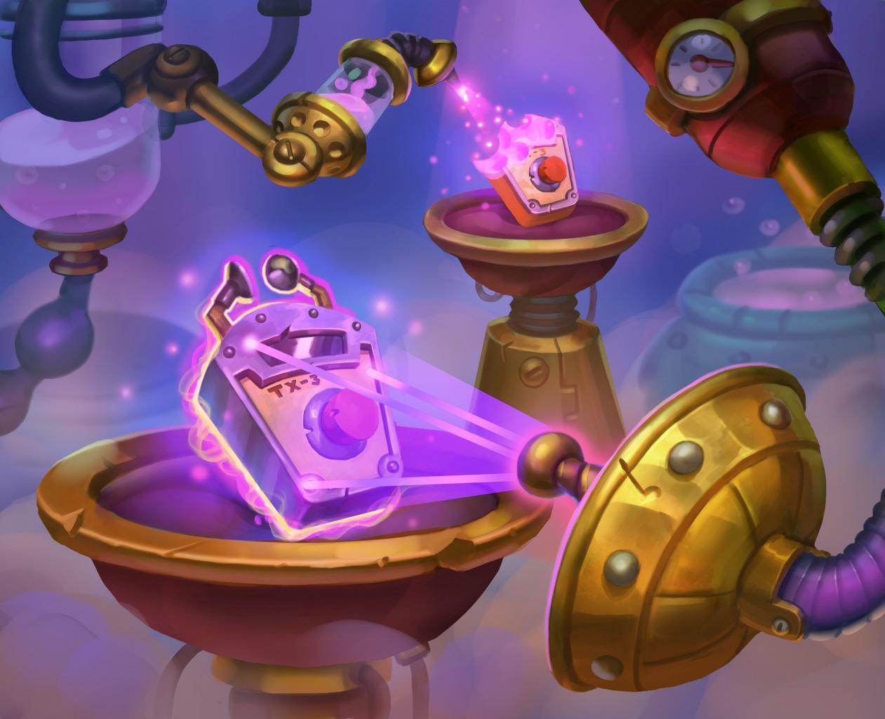 [23/07/2018] Hearthstone: Dr. Bumms Geheimlabor - Neue Priester-Karte Klonomat (1)