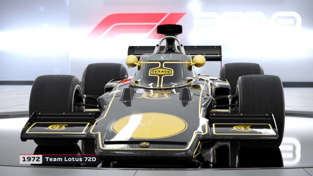 [17/07/2018] Hat was von Halo: Der Lotus 72D aus dem Jahre 1972