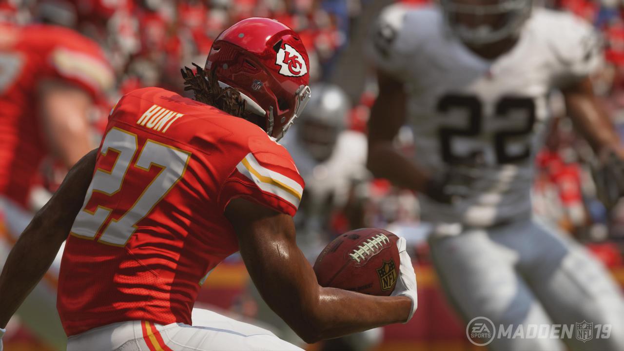 [17/07/2018] Die auch aus Battlefield bekannte Frostbite-Engine kommt in Teilen Fotorealismus recht nahe - hier eine Szene aus Madden 19.