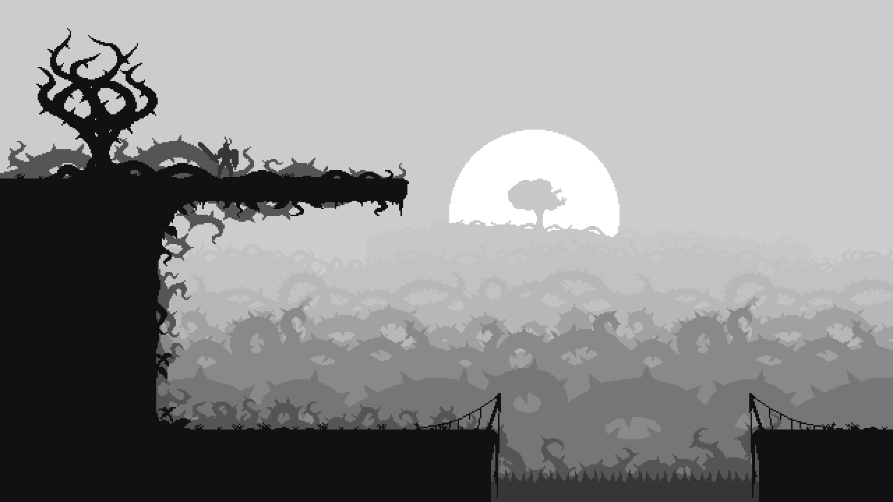 [03/07/2018] Elegant monochromatisch: Das Metroidvania Unworthy hat einen ganz eigenen Look.