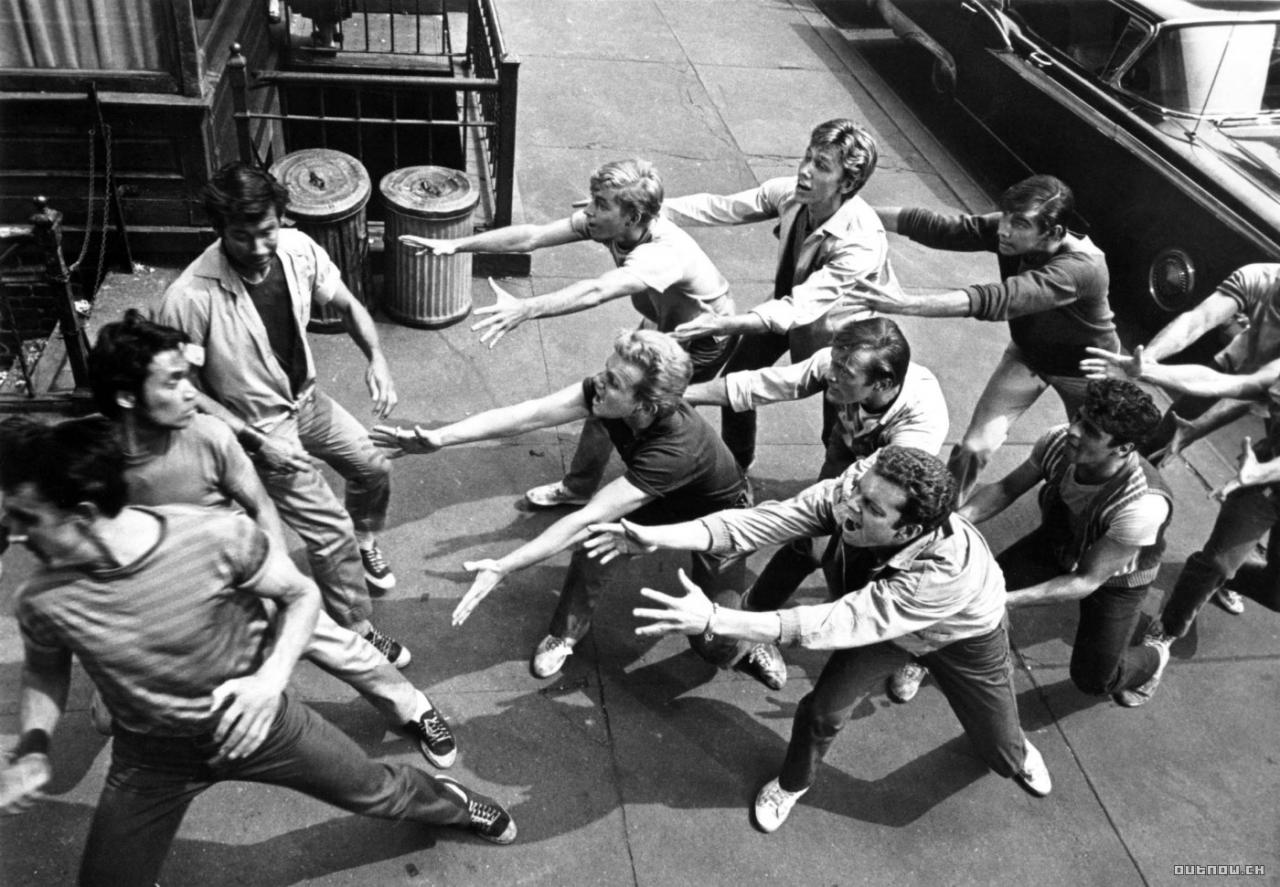 Szenenbild aus "West Side Story" (1961)