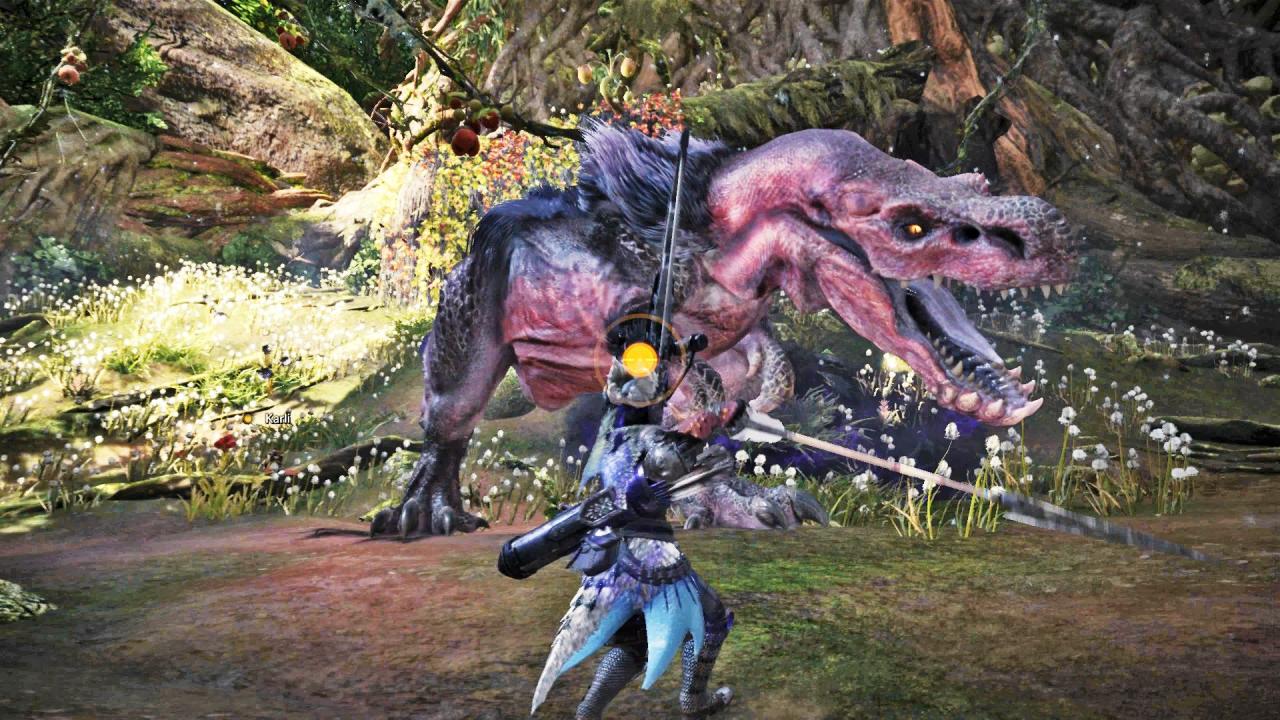 [17/08/2018] Der Serienneuzugang Anjanath ist ein eindrucksvolles Geschöpft, das Neulingen im ersten Spielviertel das Leben schwer macht.