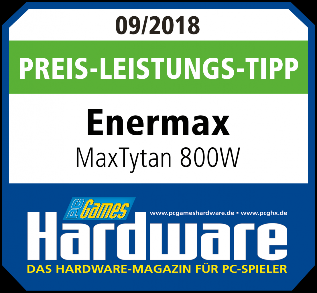 [09/08/2018] Enermax Maxtytan 800 Watt im Test: Angriff des Titanen (1)