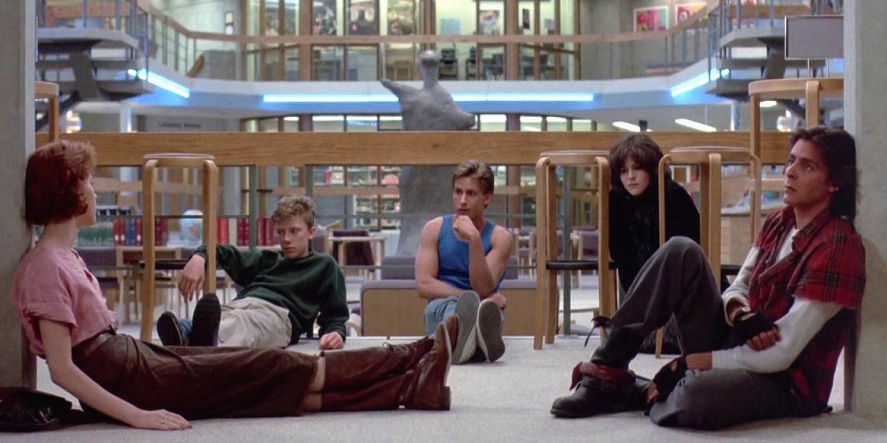 Szenenbild aus "Breakfast Club - Der Frühstücksclub" (1984)
