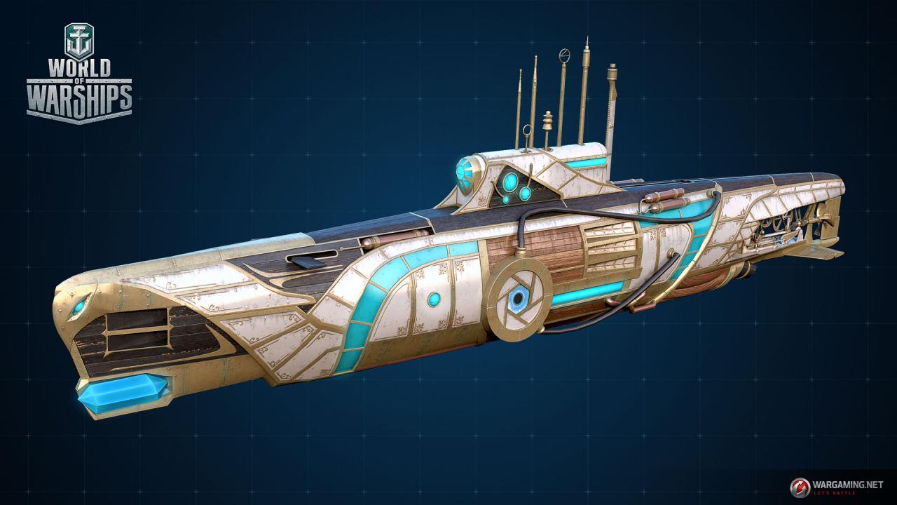 [18/09/2018] World of Warships: Die neuen Steampunk U-Boote (1)