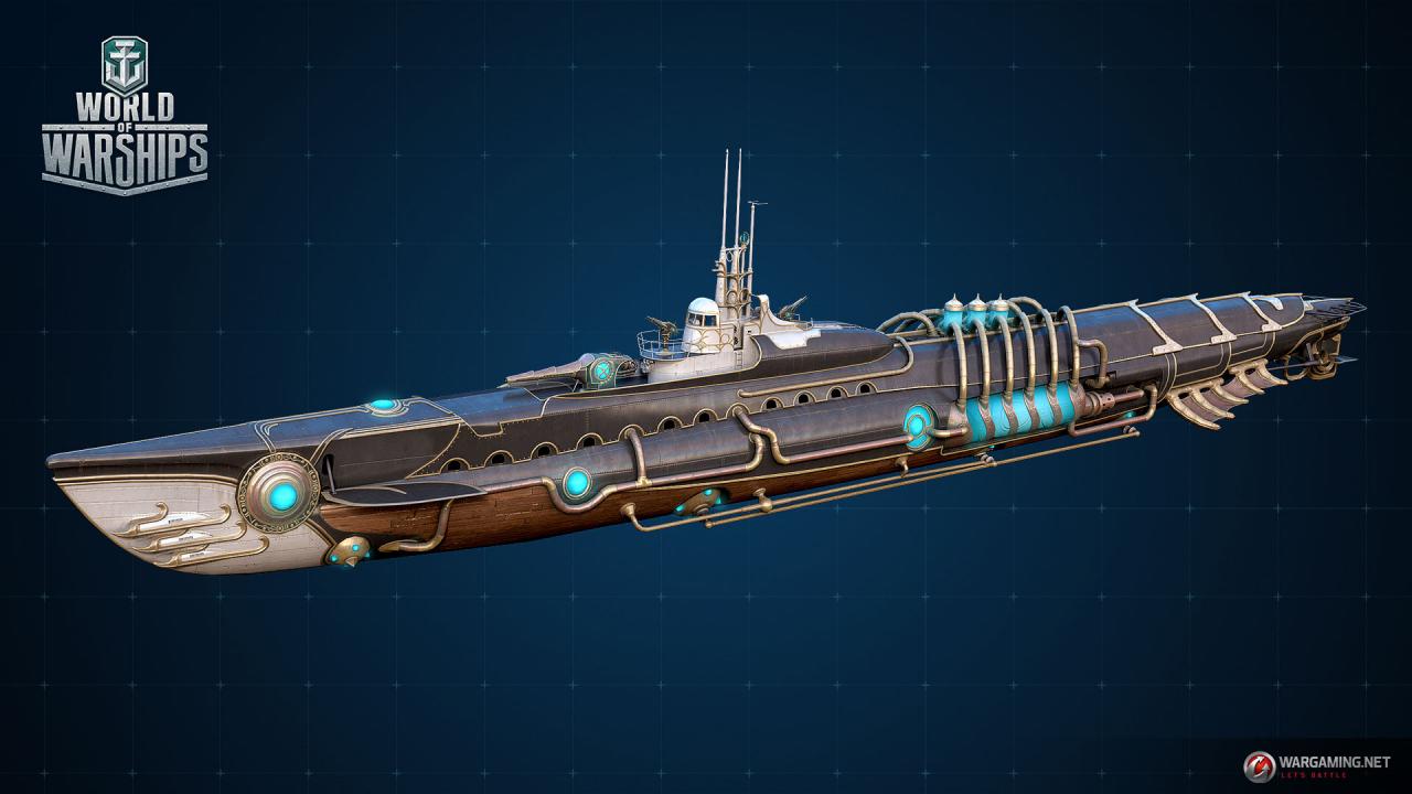 [18/09/2018] World of Warships: Die neuen Steampunk U-Boote (2)