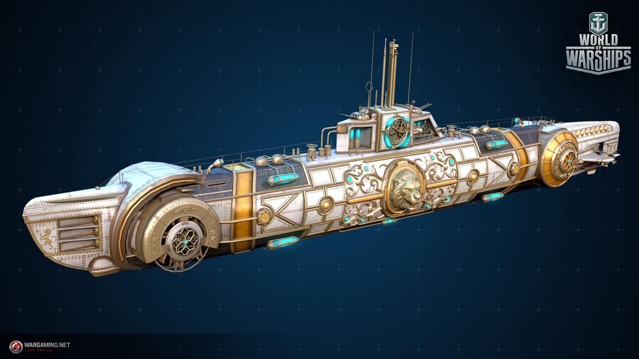 [18/09/2018] World of Warships: Die neuen Steampunk U-Boote (3)