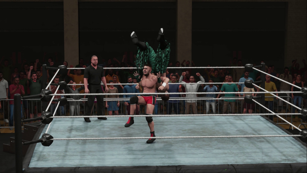 [19/09/2018] Von der Turnhalle zum Ruhm: Im Karrieremodus startet ihr nicht direkt bei WWE oder NXT, sondern macht euch erst einen Namen im Independent-Bereich.