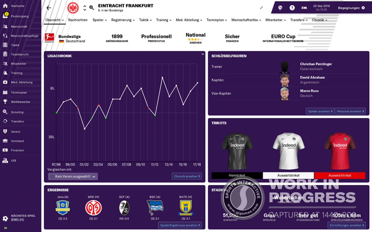 [05/10/2018] FM19 bietet euch eine realistische Spielwelt in der ihr euch für mehrere Stunden verlieren könnt.