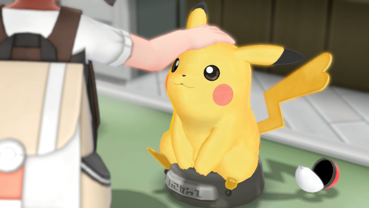 [13/11/2018] Unser Pikachu befreit sich von seinem Ball und möchte viel lieber mit uns laufen.