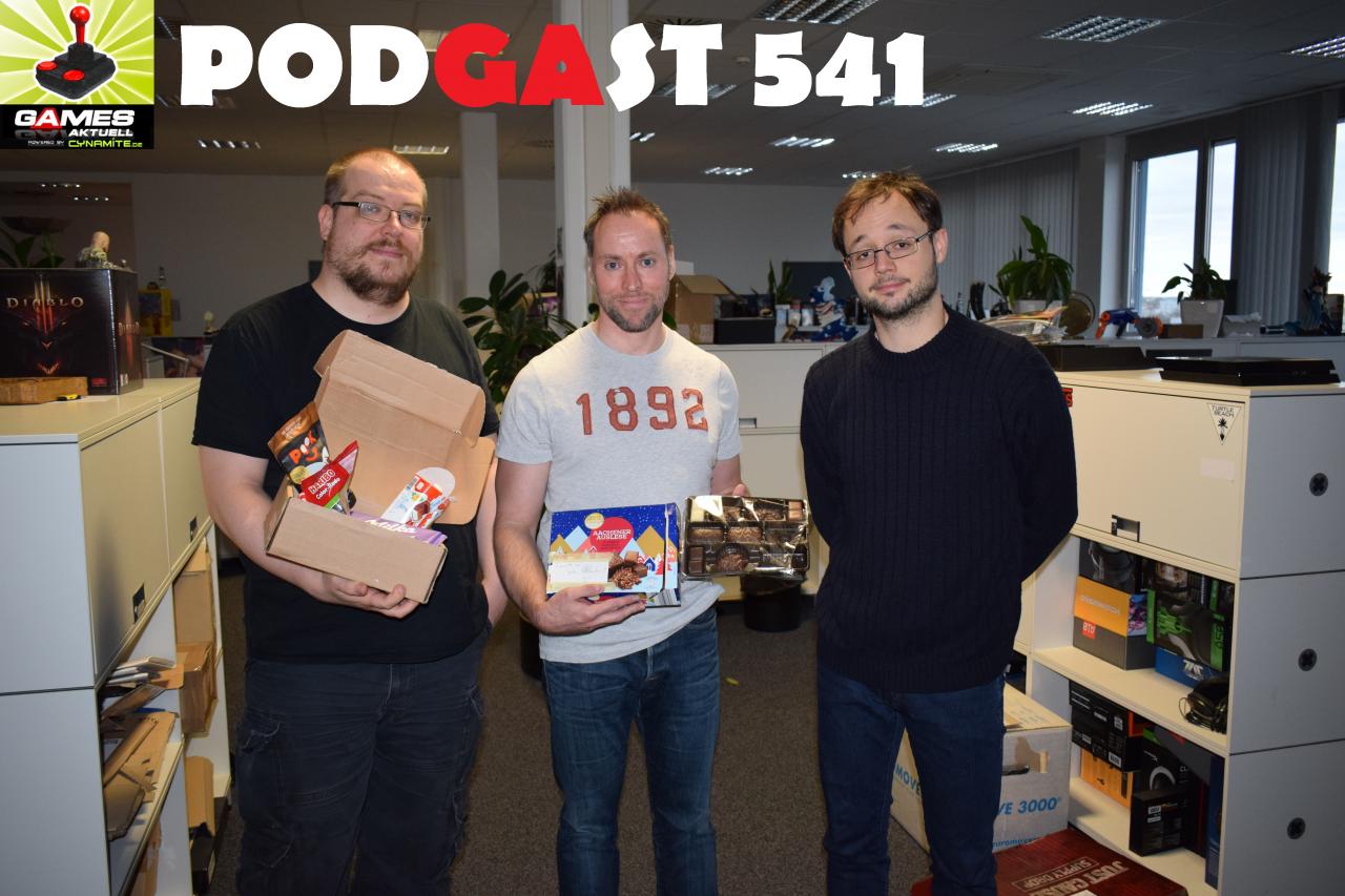 [07/12/2018] Games Aktuell Podcast 541: Matthias, Andy, Lukas