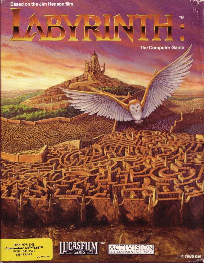 [13/12/2018] 1986 Labyrinth – The Computer GameBasiert auf einem Vorläufer der SCUMM-Engine und ist ein Lizenzspiel zu dem Kinofilm Die Reise ins Labyrinth mit David Bowie. Spannend: Das Spiel beginnt als Text-Adventure und wechselt, sobald ihr das Labyrinth betretet, in die typische SCUMM-Ansicht.  (1)