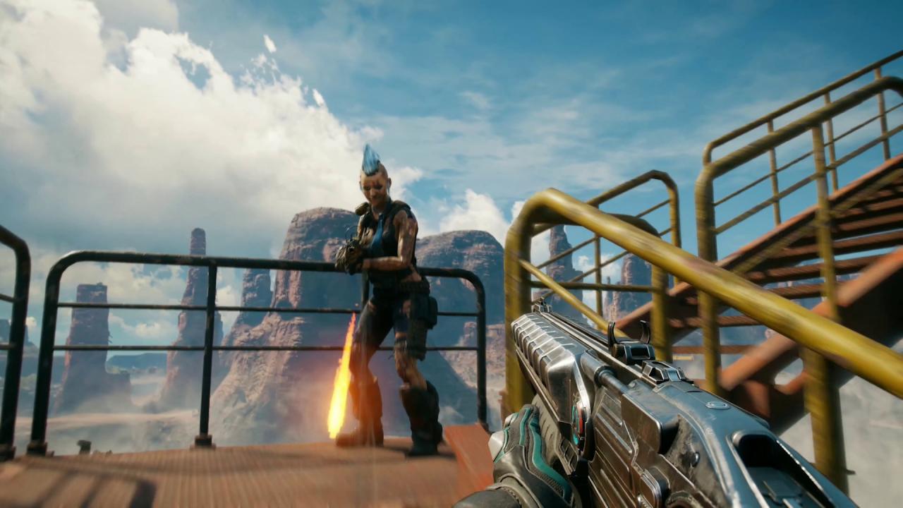 [18/12/2018] Dicke Wummen und sattes Trefferfeedback: Für die Shooter-Kämpfe stand id Software beratend zur Seite.