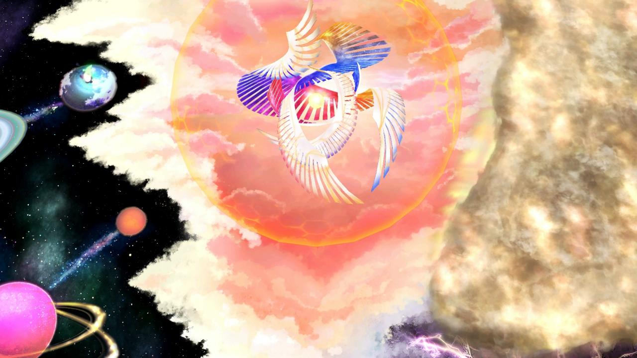 [06/12/2018] Die im Deutschen nicht allzu gruselig als Kyra bezeichnete Entität, welche in der Mitte der Map schwebt, ist der Grund dafür, dass Kirby seine Nintendo-Freunde retten muss.