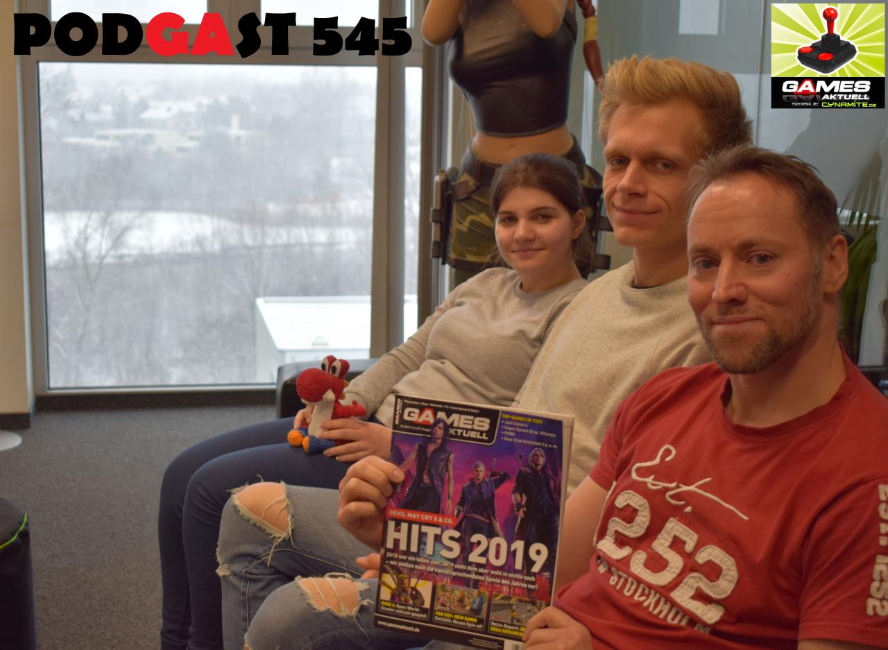 [11/01/2019] Games Aktuell Podcast 545: Ebru, Johannes, Andy