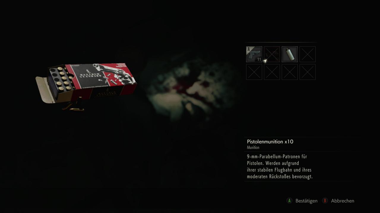 [23/01/2019] Resident Evil 2 Remake - Spart Munition in der Not, das erspart euch den Tod.