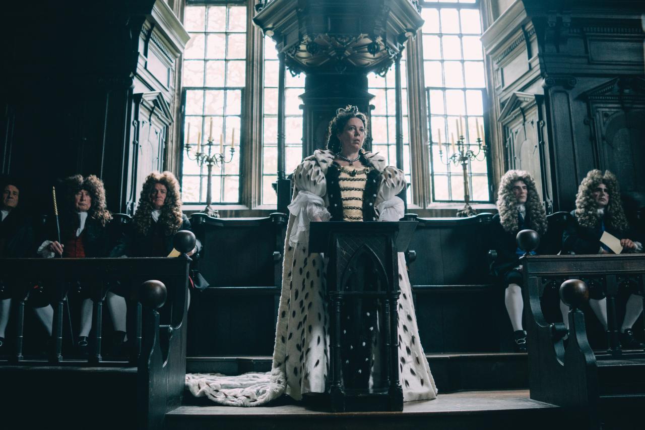 Szenenbild aus "The Favourite"