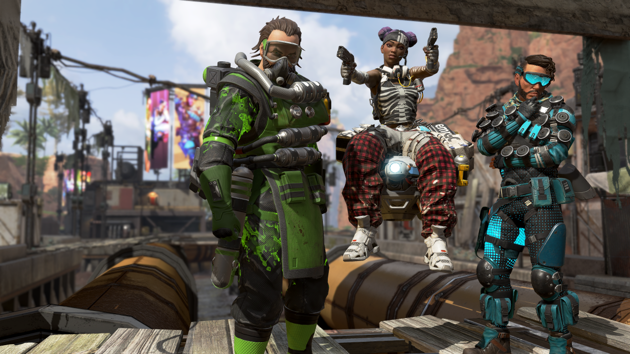 Apex Legends: Nicht alle Helden stehen von Beginn an zur Verfügung. Wer kein Geld bezahlen will, der braucht bis zu Caustic oder Mirage mindestens Level 23.