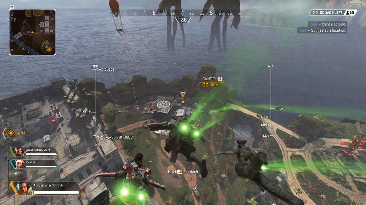 [04/02/2019] Teamwork wird in Apex Legends großgeschrieben