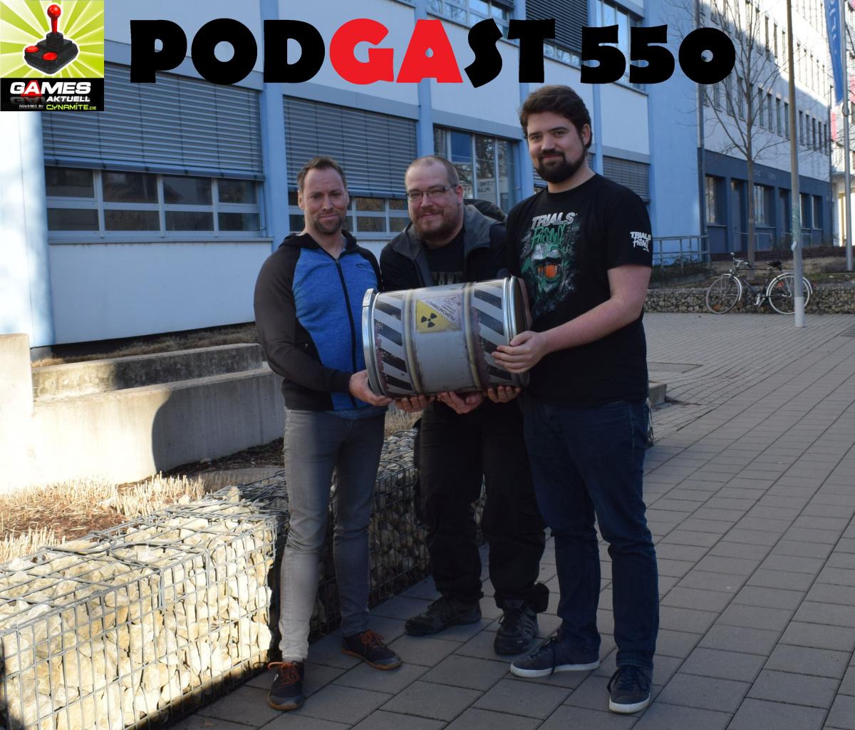 [15/02/2019] Games Aktuell Podcast 550: Andy, Matthias, David