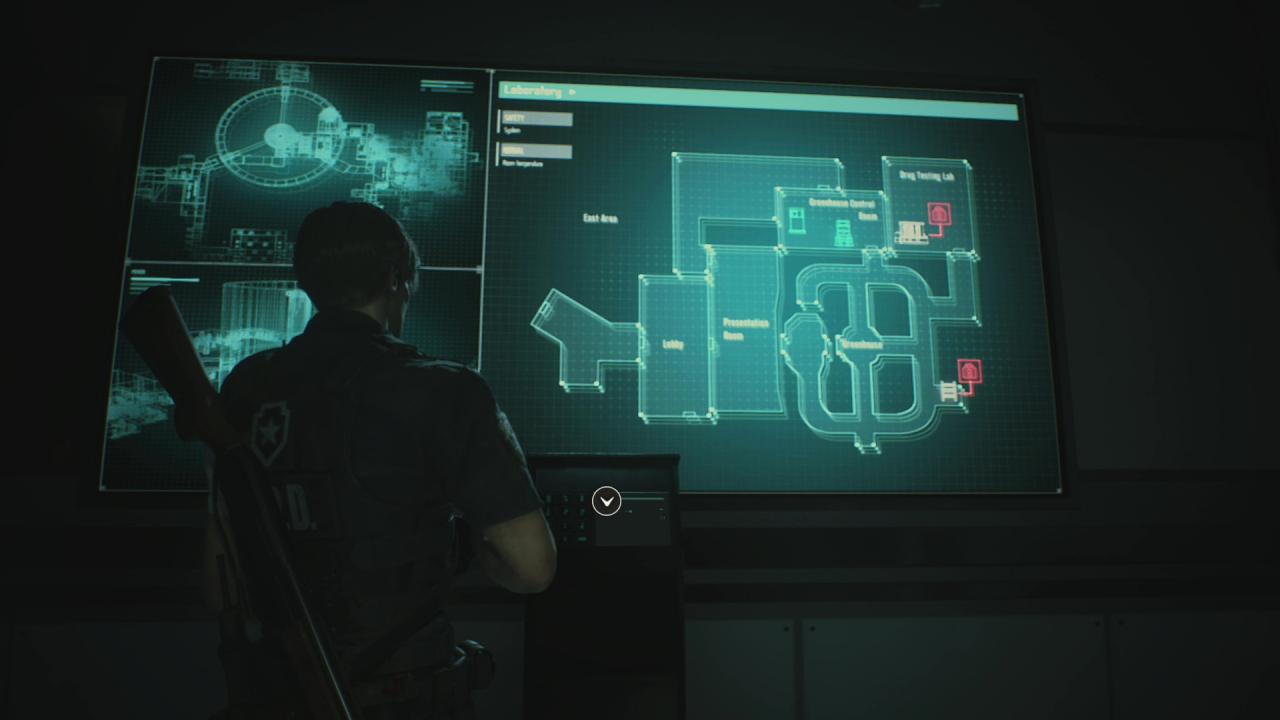 [06/02/2019] An der digitalen Map gebt ihr die Codes für die Luke und die Mischmaschine ein.