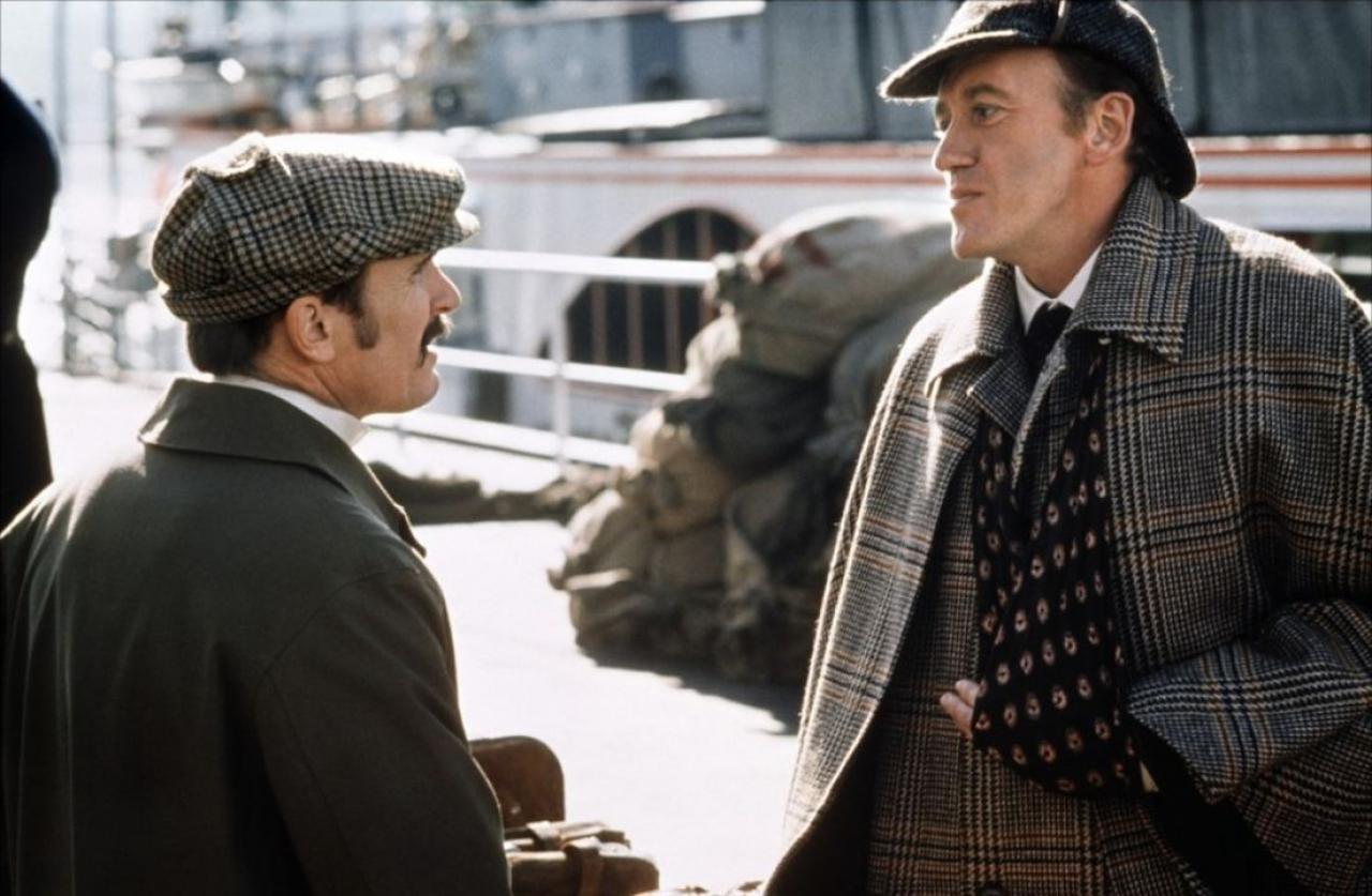 Szenenbild aus "Kein Koks für Sherlock Holmes"